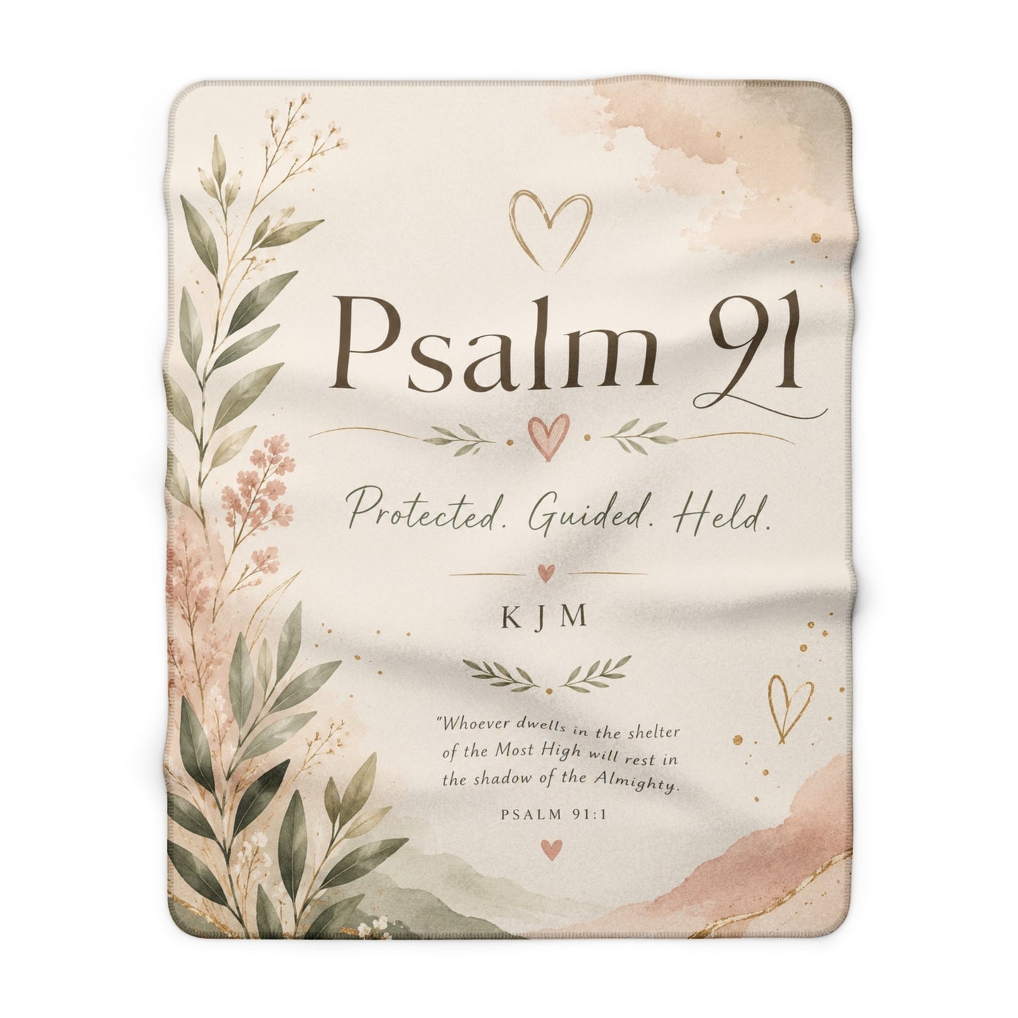 Psalm 91 | Peace & Protection Blanket