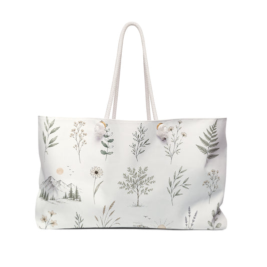 Wildflower Reverie Weekender Bag
