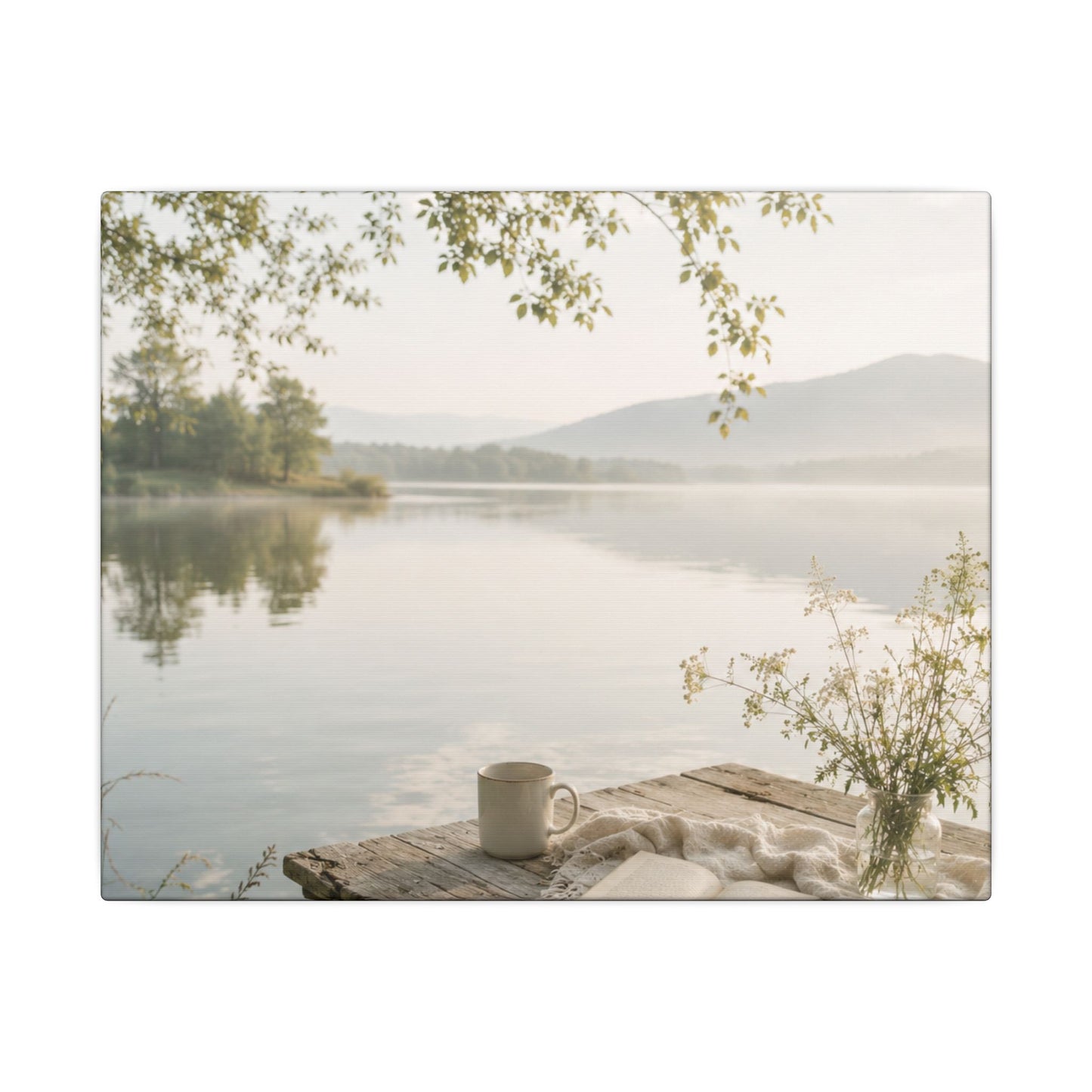 Morning by the Lake