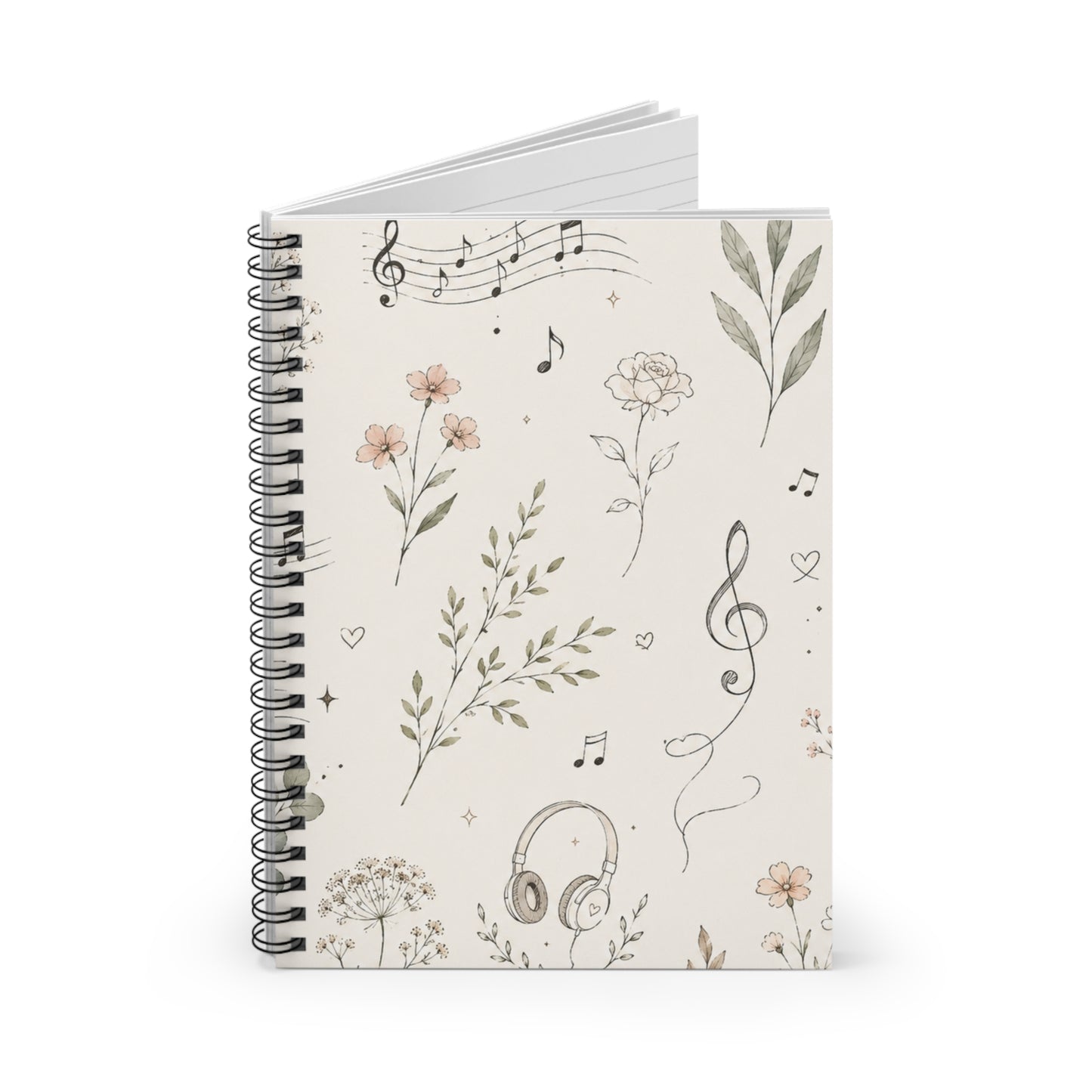 Music & Wildflowers Journal