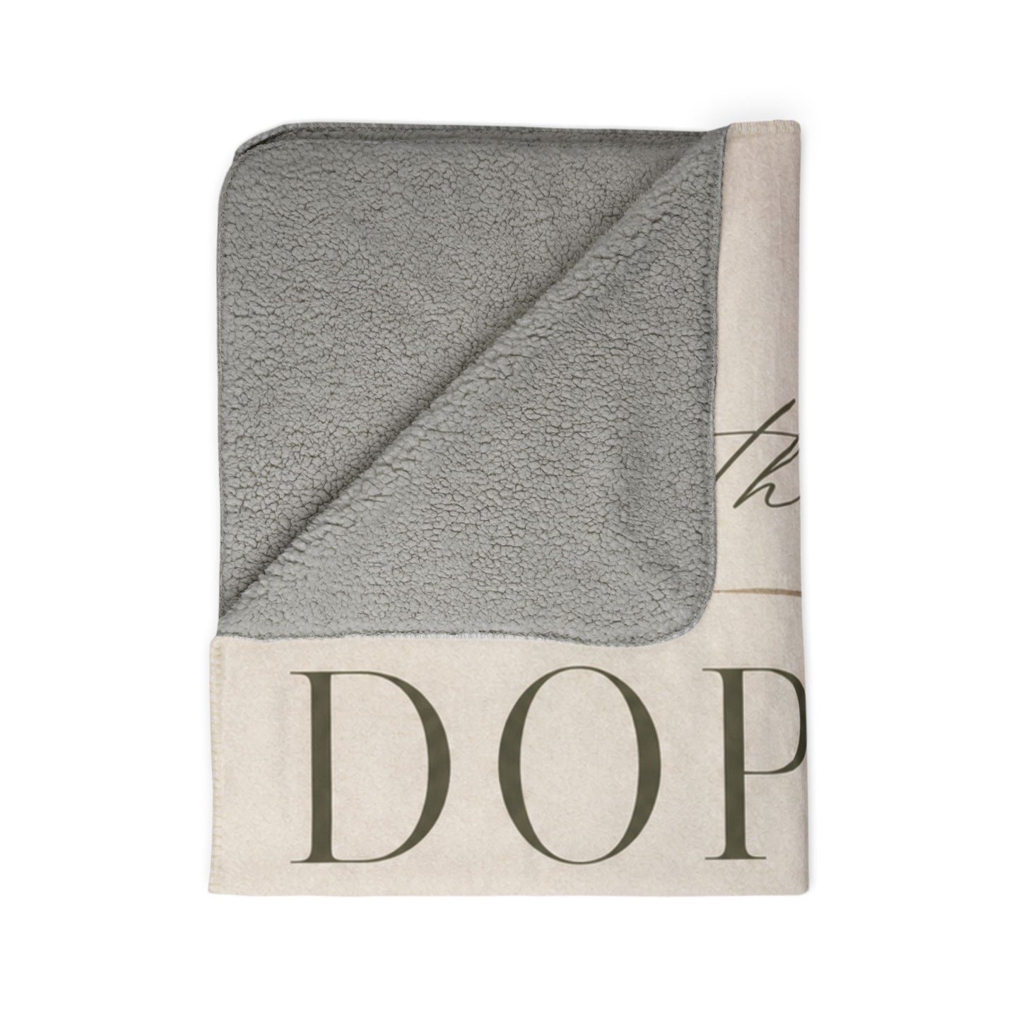 The Dopest Soul Fleece Sherpa Blanket