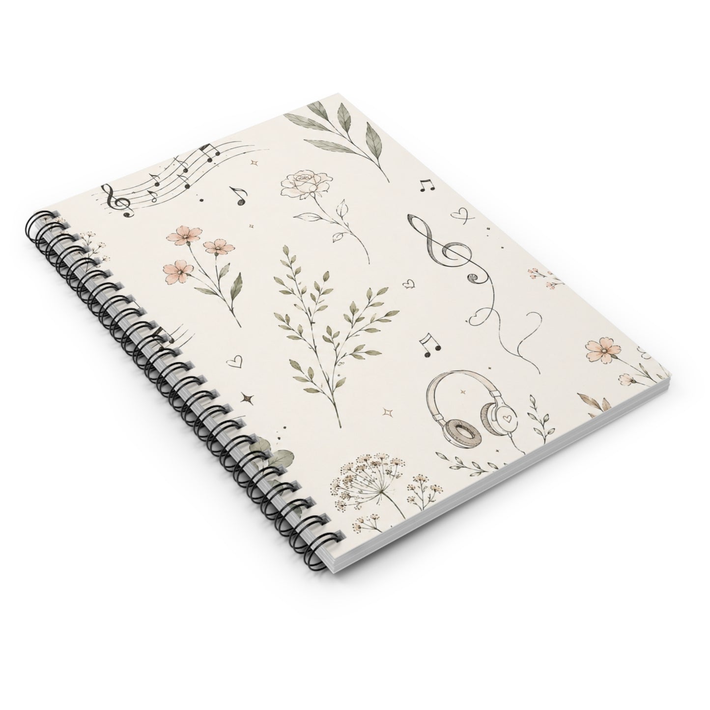 Music & Wildflowers Journal